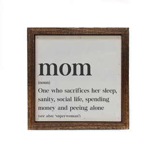 Mom Noun Sign