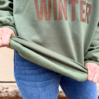 Hello Winter Sweatshirt