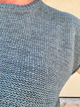 Ash Jade Oversized Sweater Vest