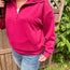Cabernet Half Zip Pullover