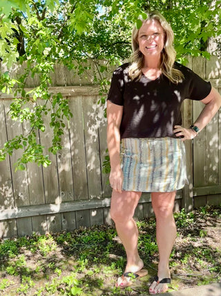 Multi Colored Dolphin Skort