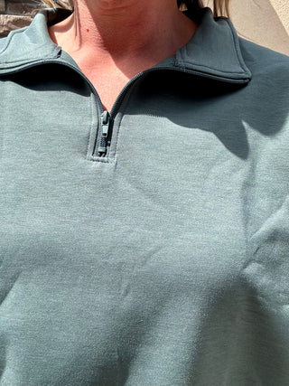 Dark Forest Half Zip Pullover