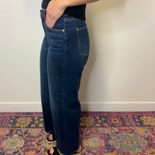 Judy Blue High Rise Ankle Wide Jeans