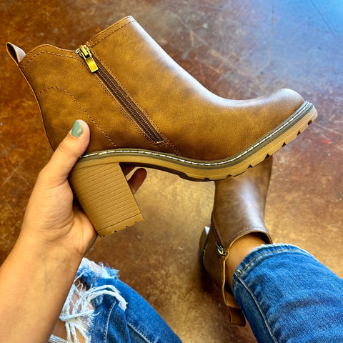 Corky's Bite Me Dark Cognac Boot