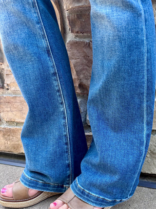 Risen Low Rise Flare Stretchy Jean
