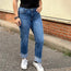 Lovervet High Rise Straight Leg Jean with Cuff