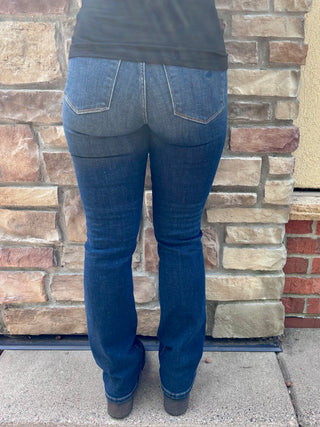 Judy Blue Dark Wash Mid Rise Bootcut Jean