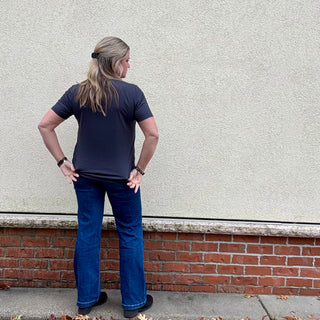 I'm Fine Highland Cow Christmas Tee