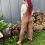 Woven Crepe Overalls
