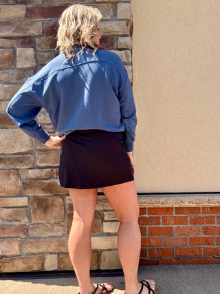Black Athletic Skort