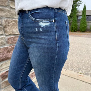 Tummy Control Risen High Rise Straight Leg