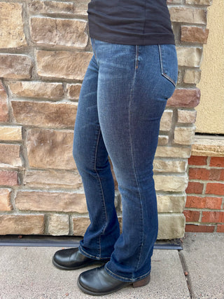 Judy Blue Dark Wash Mid Rise Bootcut Jean