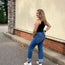 Lovervet High Rise Straight Leg Jean with Cuff