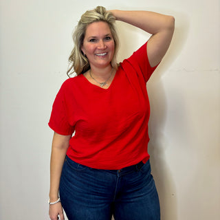 Ruby Woven Airflow Short Sleeve