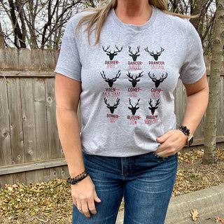 Reindeer Funny Tee