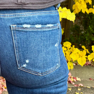 Tummy Control Risen High Rise Straight Leg