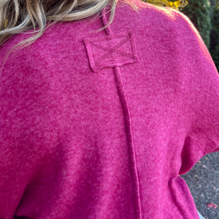 Cabernet Hacci Oversized Sweater