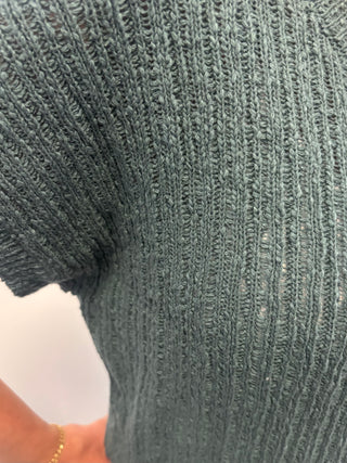 Ash Jade Textured Sweater Vest