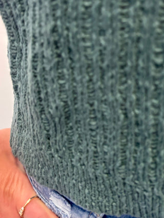 Ash Jade Textured Sweater Vest