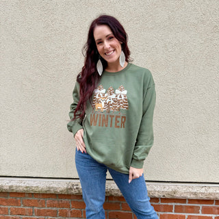 Hello Winter Sweatshirt