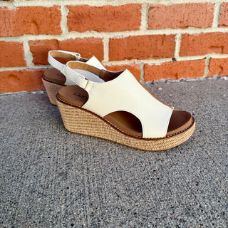 Corky's Carley Ivory Wedge Sandal