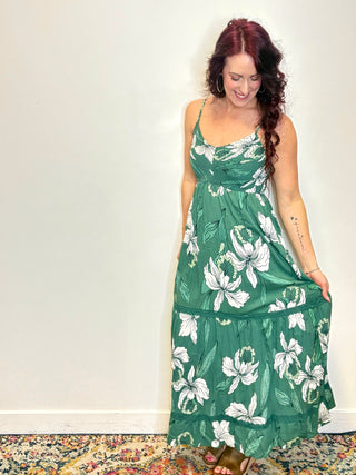 V-Neck Maxi Dress with Lace Trim Gretchen's Size Inclusive Boutique V-Neck Maxi Dress with Lace Trim Gretchen's Size Inclusive Boutique