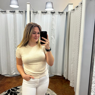 Short Sleeve Soft Touch Sweater