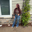 Cropped Crochet Knit Sweater