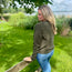 Forest Green Soft Touch Waffle Knit Sweater
