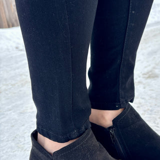 High Rise Black Skinny Jeans