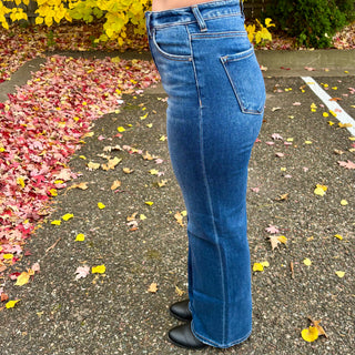 Risen High Rise Straight Leg Jean