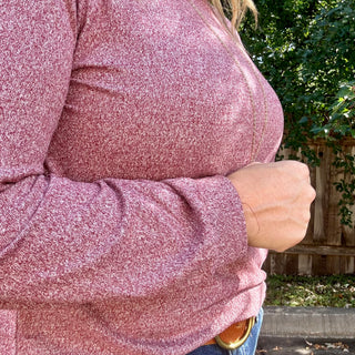 Cabernet Hacci Round Neck Long Sleeve