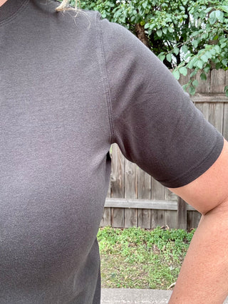 Black Classic Boxy Fit Tee