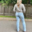 Judy Blue High Rise Light Wash Dad Jean