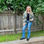 Olive, Black Plaid Button Up