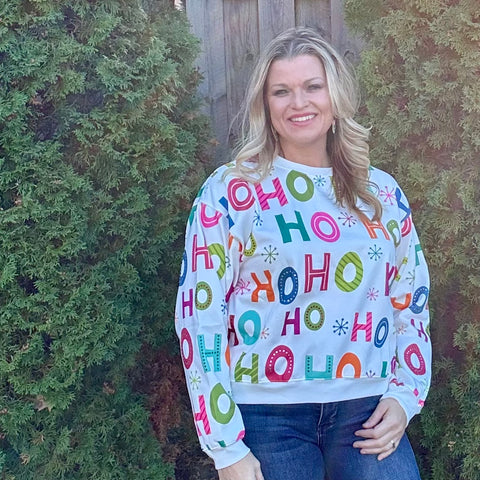 HoHoHo Christmas Sweatshirt