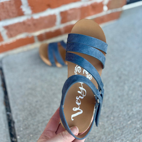 Very G Hariett Navy Sandal