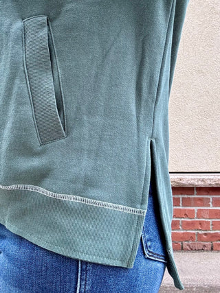 Eldergreen Stitchline Boxy Sweatshirt