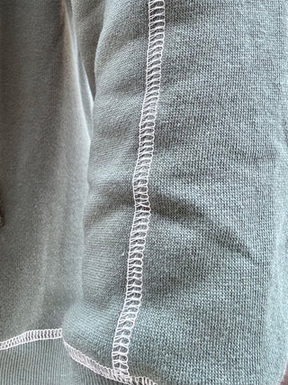 Eldergreen Stitchline Boxy Sweatshirt