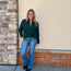 Hunter Green Soft Touch Button Up