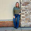 Oversized Snap Up Pullover Sweater