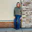Oversized Snap Up Pullover Sweater