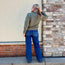 Oversized Snap Up Pullover Sweater